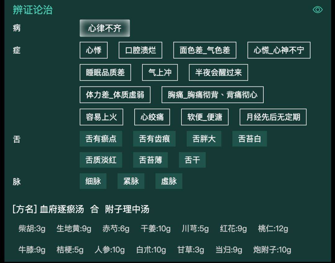 问止中医 | 医案：养心防猝死，治心慌、心悸、心律不齐案例-第6张图片-天天中医网